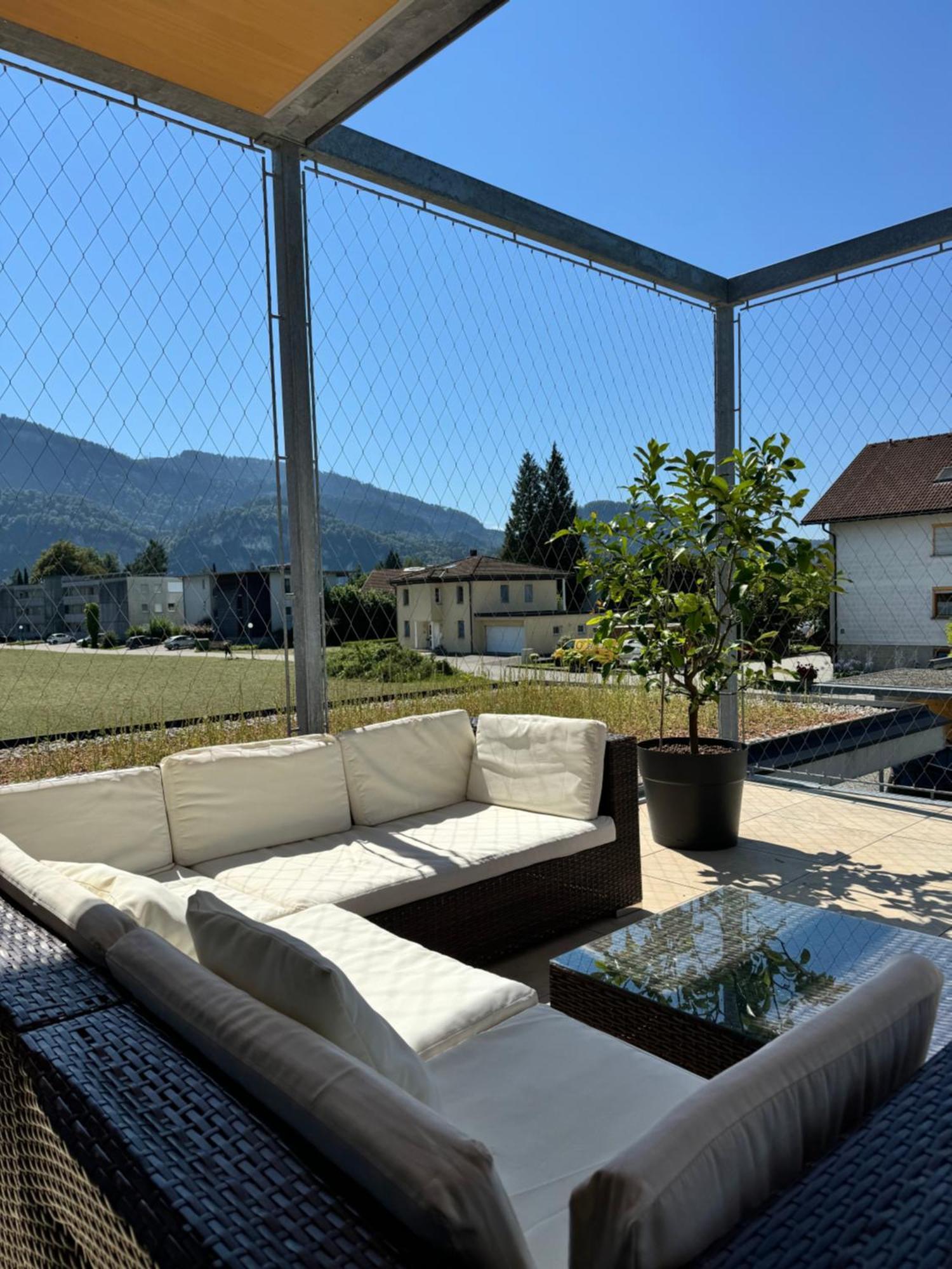 Architektenhaus Rhaa Mit Terrassen Altach Buitenkant foto