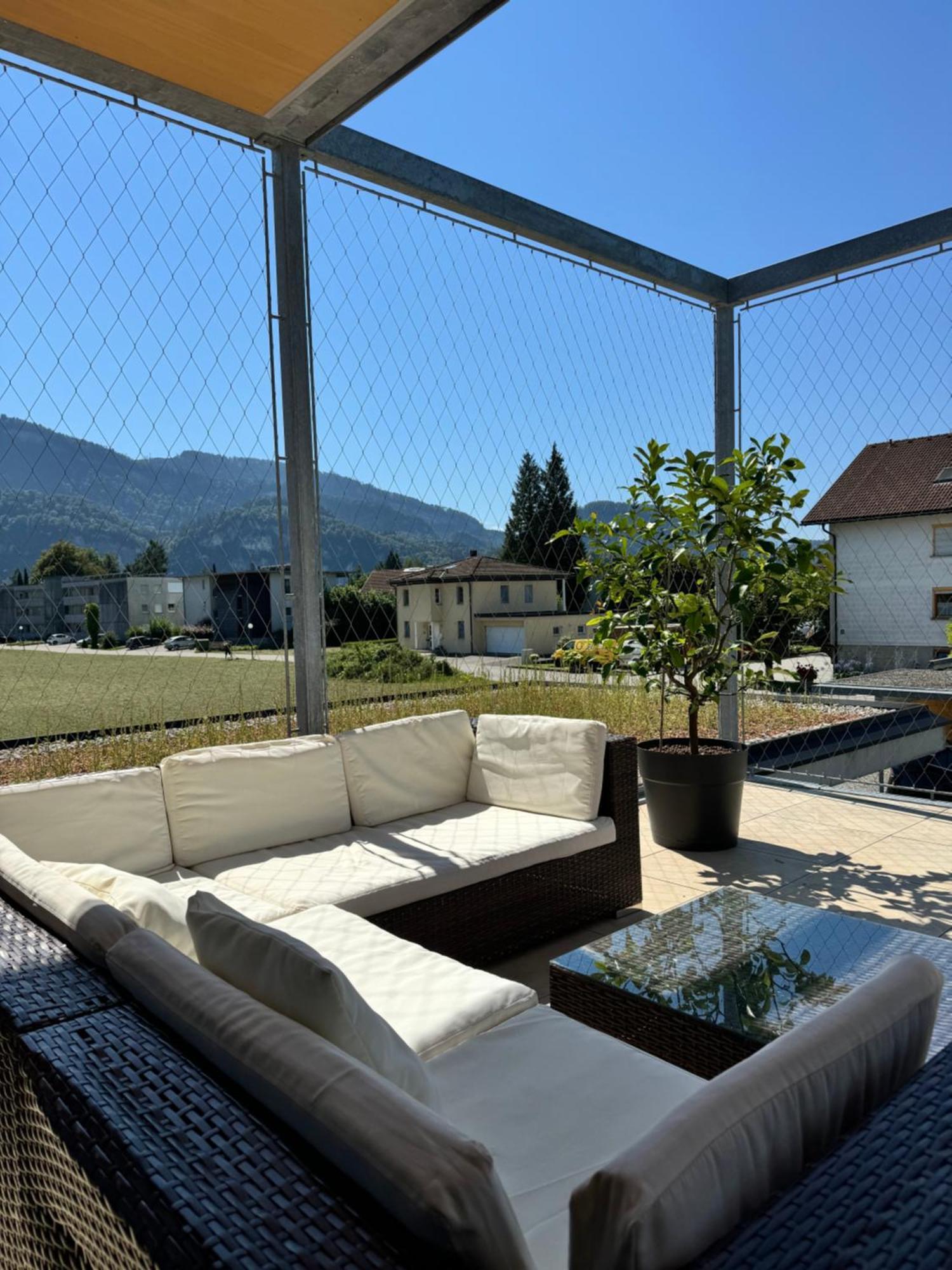 Architektenhaus Rhaa Mit Terrassen Altach Buitenkant foto